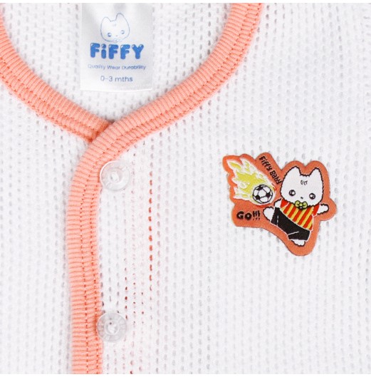 FIFFY FIRE FOOTBALL SHORT SLEEVE VEST SUIT