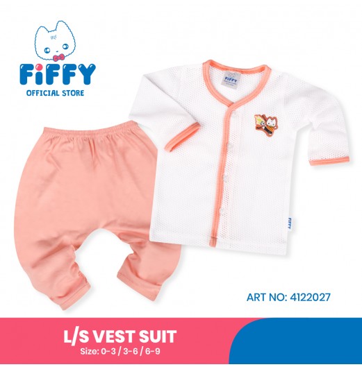 FIFFY FIRE FOOTBALL LONG SLEEVE VEST SUIT