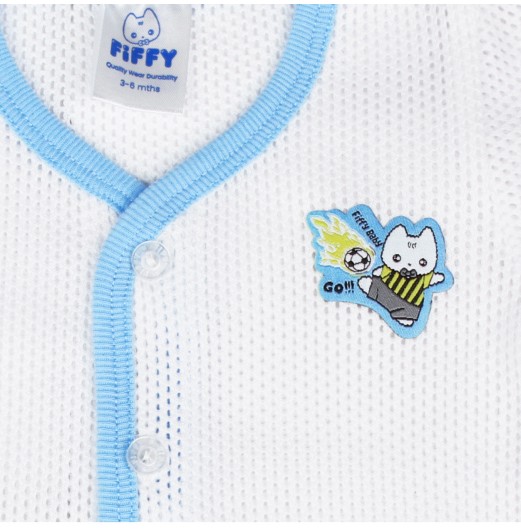 FIFFY FIRE FOOTBALL LONG SLEEVE VEST SUIT