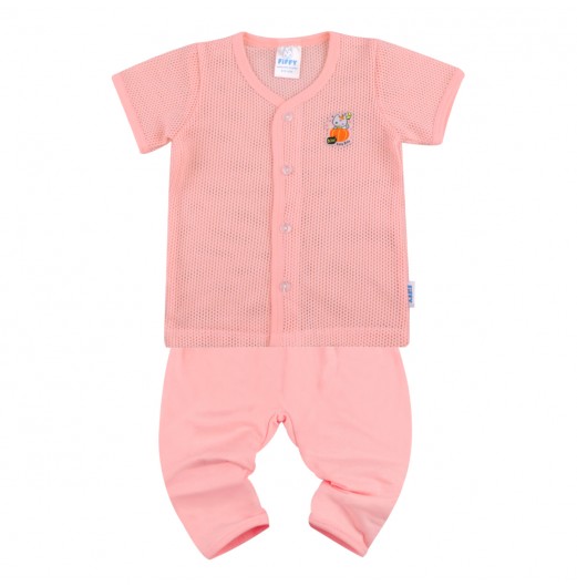 FIFFY PUMPKIN NIGHT SHORT SLEEVE VEST+ LONG PANT SUIT