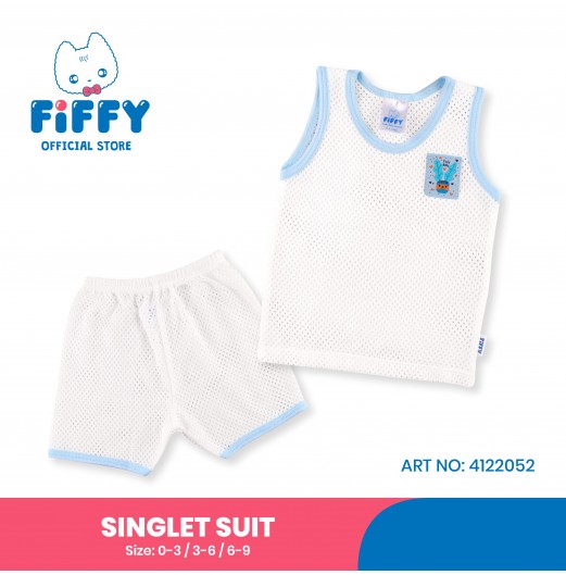 FIFFY LOVELY POTTED PLANTS SINGLET SUIT