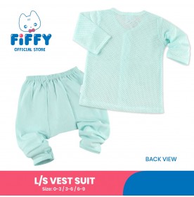 FIFFY FUNNY DAY LONG SLEEVE VEST SUIT