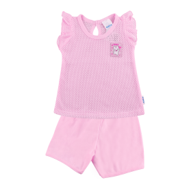 FIFFY PINKY HEART TANK TOP SUIT