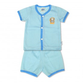 FIFFY WILD SPACE  SHORT SLEEVE VEST SUIT