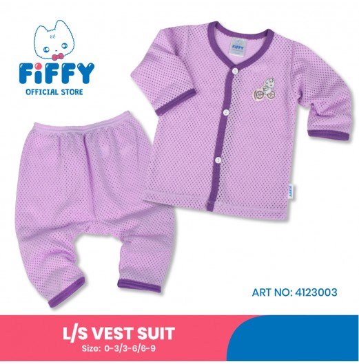 FIFFY BICYCLE DREAMER LONG SLEEVE VEST SUIT