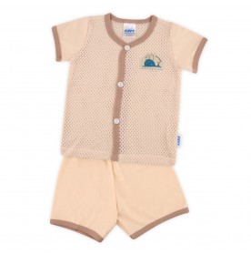 FIFFY WHALE DREAM SHORT SLEEVE VEST SUIT