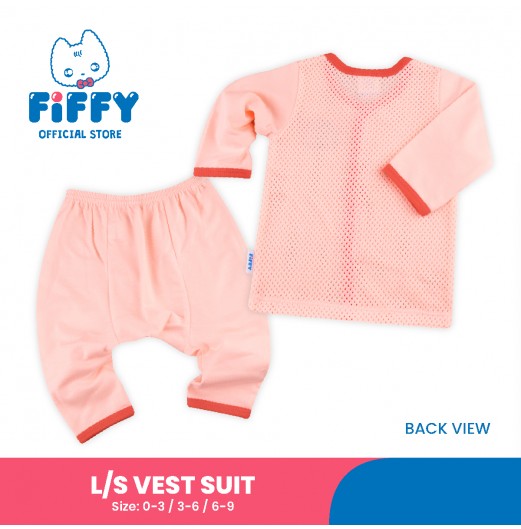 FIFFY WHALE DREAM LONG SLEEVE VEST SUIT