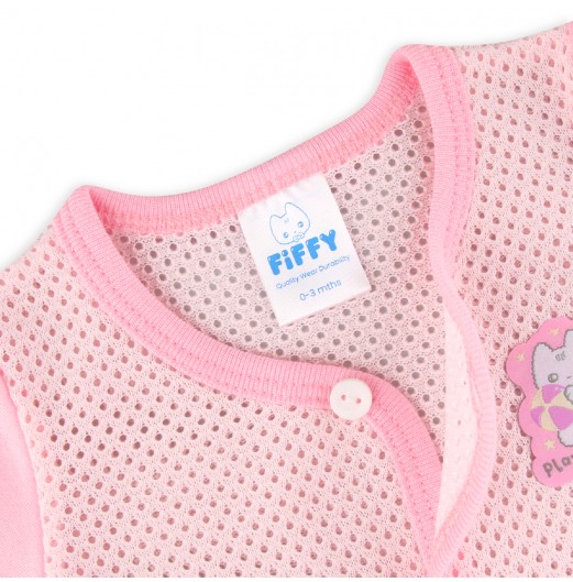 FIFFY HAPPY PLAY LONG SLEEVE VEST SUIT