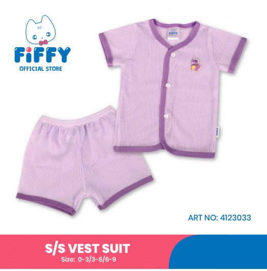 FIFFY DINO SPACE EXPLORER SHORT SLEEVE VEST SUIT