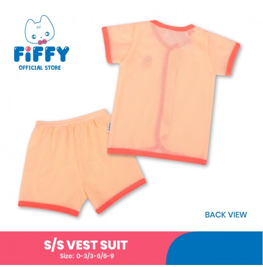 FIFFY DINO SPACE EXPLORER SHORT SLEEVE VEST SUIT