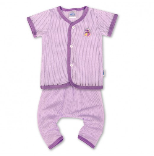 FIFFY DINO SPACE EXPLORER SHORT SLEEVE VEST+ LONG PANT SUIT