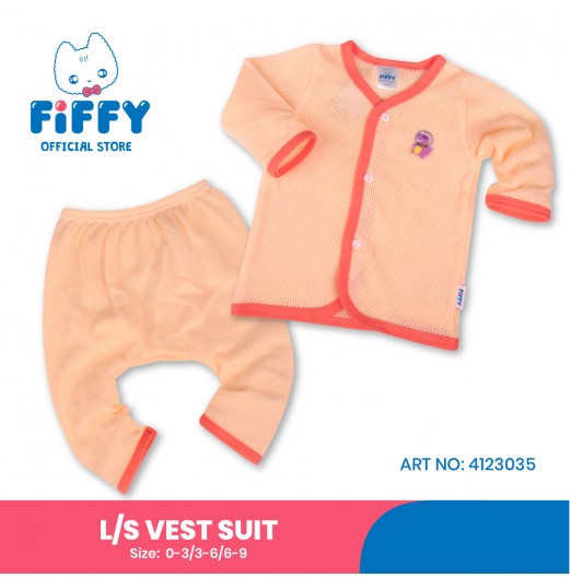 FIFFY DINO SPACE EXPLORER LONG SLEEVE VEST SUIT