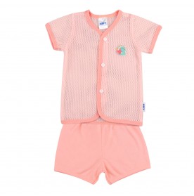 FIFFY CUTEMON SHORT SLEEVE VEST SUIT