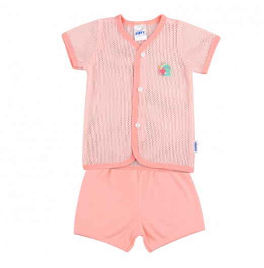 FIFFY CUTEMON SHORT SLEEVE VEST SUIT