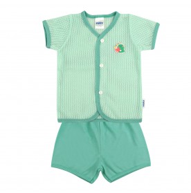 FIFFY CUTEMON SHORT SLEEVE VEST SUIT