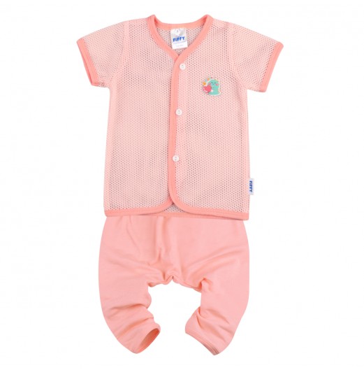 FIFFY CUTEMON SHORT SLEEVE VEST+ LONG PANT SUIT