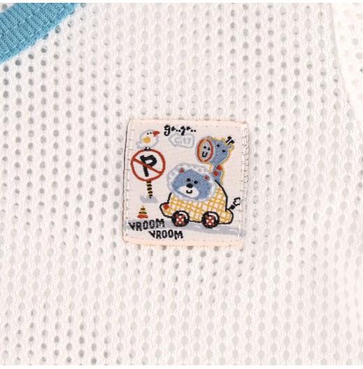 FIFFY COMELY ANIMALS SHORT SLEEVE VEST+ LONG PANT SUIT BAJU BAYI (4123042) FIFFY COMELY ANIMALS SHORT SLEEVE VEST+ LONG PANT SUIT BAJU BAYI (4123042)