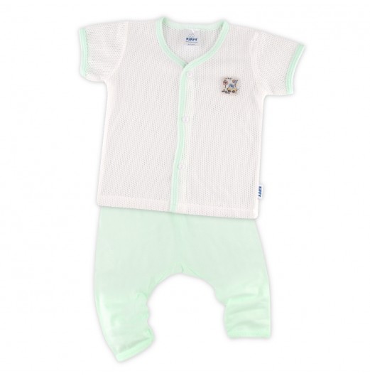 FIFFY COMELY ANIMALS SHORT SLEEVE VEST+ LONG PANT SUIT BAJU BAYI (4123042) FIFFY COMELY ANIMALS SHORT SLEEVE VEST+ LONG PANT SUIT BAJU BAYI (4123042)