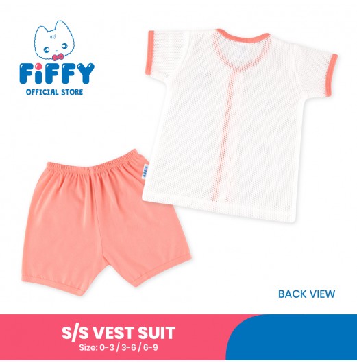 FIFFY FREEDOM FOR DINO SHORT SLEEVE VEST SUIT