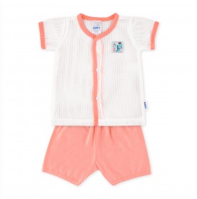 FIFFY FREEDOM FOR DINO SHORT SLEEVE VEST SUIT