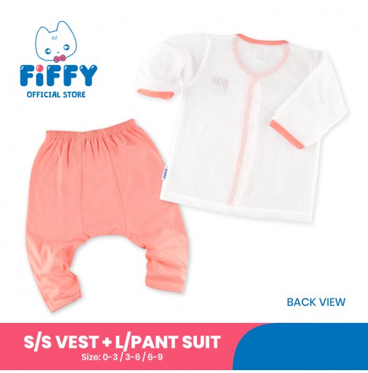 FIFFY FREEDOM FOR DINO LONG SLEEVE VEST SUIT