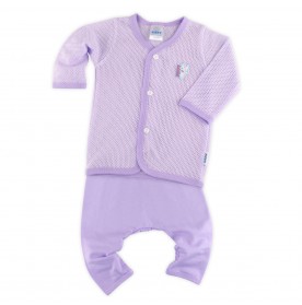 FIFFY BAJU BAYI BABY'S WINK LONG SLEEVE VEST SUIT (4123055)
