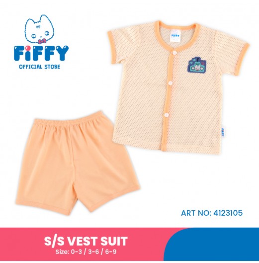 FIFFY SUBMARINE GAME SHORT SLEEVE VEST SUIT