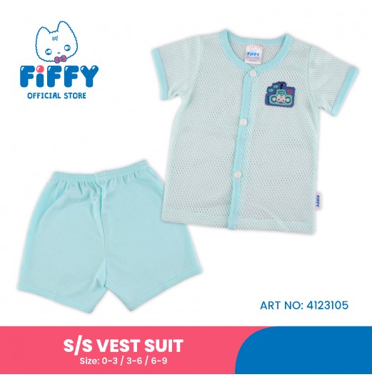 FIFFY SUBMARINE GAME SHORT SLEEVE VEST SUIT