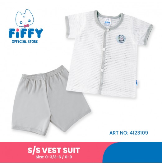 FIFFY DANCING CHAMPION SHORT SLEEVE VEST SUIT