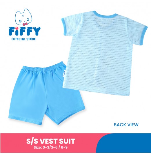 FIFFY DANCING CHAMPION SHORT SLEEVE VEST SUIT