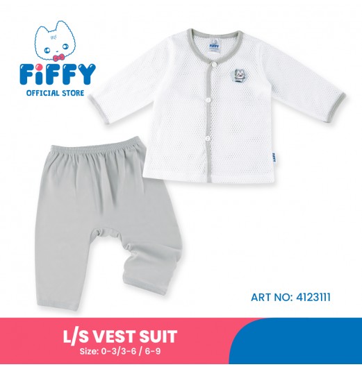 FIFFY DANCING CHAMPION LONG SLEEVE VEST SUIT