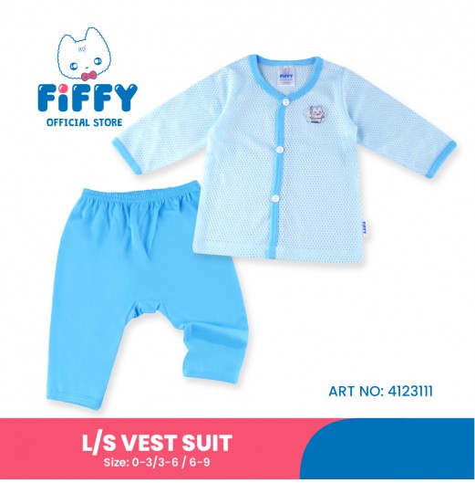 FIFFY DANCING CHAMPION LONG SLEEVE VEST SUIT