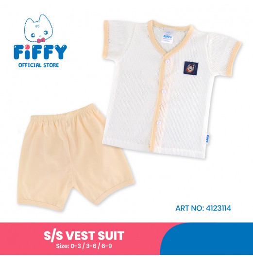 FIFFY SUMMER DREAM SHORT SLEEVE VEST SUIT