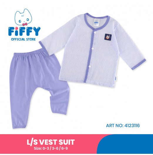 FIFFY SUMMER DREAM LONG SLEEVE VEST SUIT