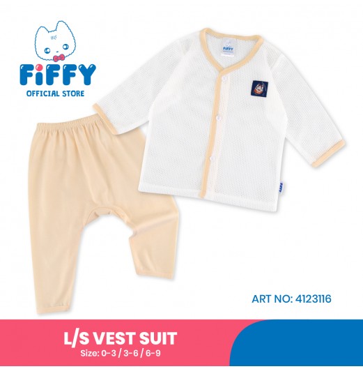 FIFFY SUMMER DREAM LONG SLEEVE VEST SUIT