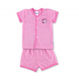 FIFFY ALRIGHT WINK SHORT SLEEVE VEST SUIT (4123118)