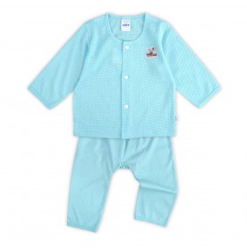 FIFFY I LOVE MY FAMILY LONG VEST SUIT (4125011)