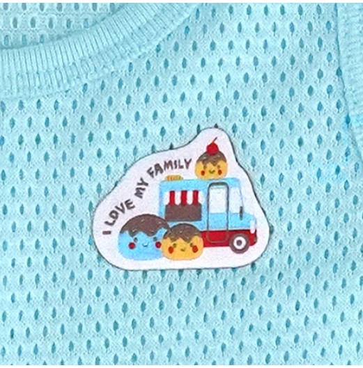FIFFY I LOVE MY FAMILY SINGLE SUIT (4125012)