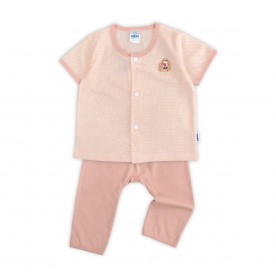 FIFFY SPLISH SPLASH SHORT SLEEVE VEST + LONG PANT SUIT (4125014)