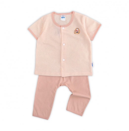 FIFFY SPLISH SPLASH SHORT SLEEVE VEST + LONG PANT SUIT (4125014)