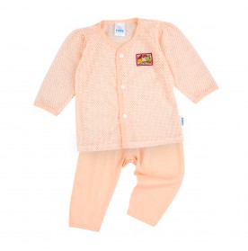 FIFFY FOODIE WITH CUTIE LONG SLEEVE VEST SUIT (4125019)
