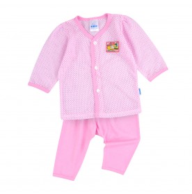 FIFFY FOODIE WITH CUTIE LONG SLEEVE VEST SUIT (4125019)