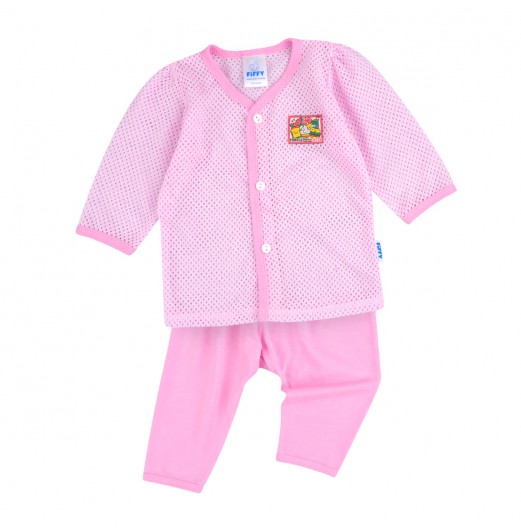 FIFFY FOODIE WITH CUTIE LONG SLEEVE VEST SUIT (4125019)
