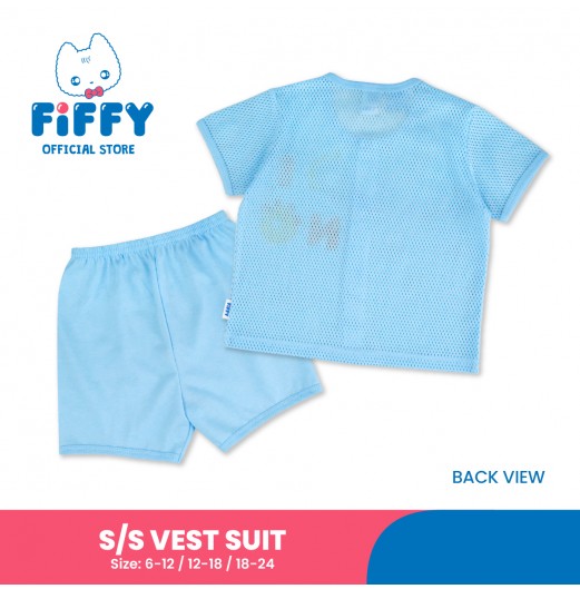 FIFFY DINO SHORT SLEEVE VEST (4125024)