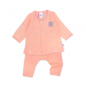 FIFFY MAKE SOME FUN BAJU BAYI LONG SLEEVE VEST SUIT (4125027)