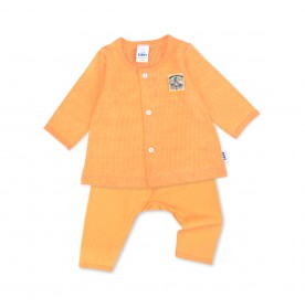 FIFFY MAKE SOME FUN BAJU BAYI LONG SLEEVE VEST SUIT (4125027)