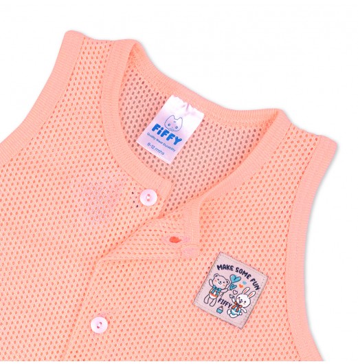 FIFFY MAKE SOME FUN BAJU BAYI SINGLET SUIT (4125028)