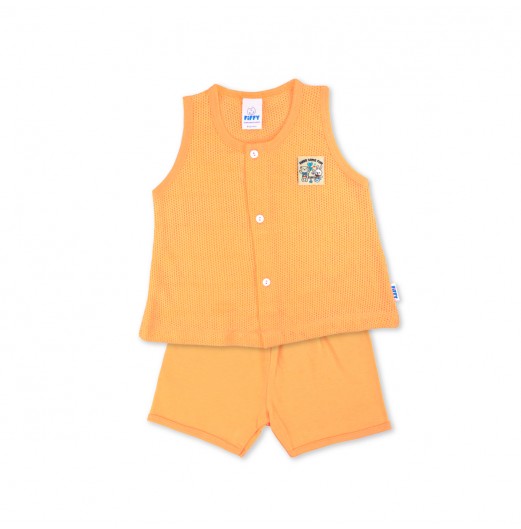 FIFFY MAKE SOME FUN BAJU BAYI SINGLET SUIT (4125028)