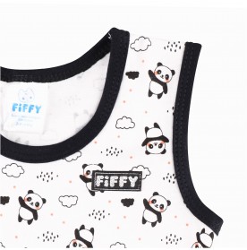 FIFFY SAY HI TO PANDA TANK TOP SUIT