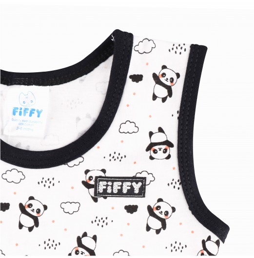 FIFFY SAY HI TO PANDA TANK TOP SUIT